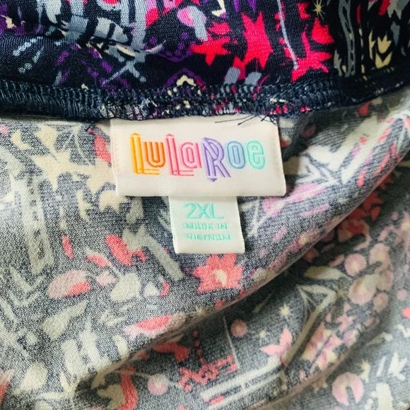 LulaRoe Azura Skirt NWT Size 2X - Picture 4 of 5